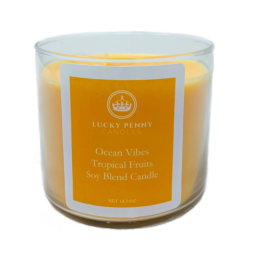Large Ocean Vibes 3-Wick Candle